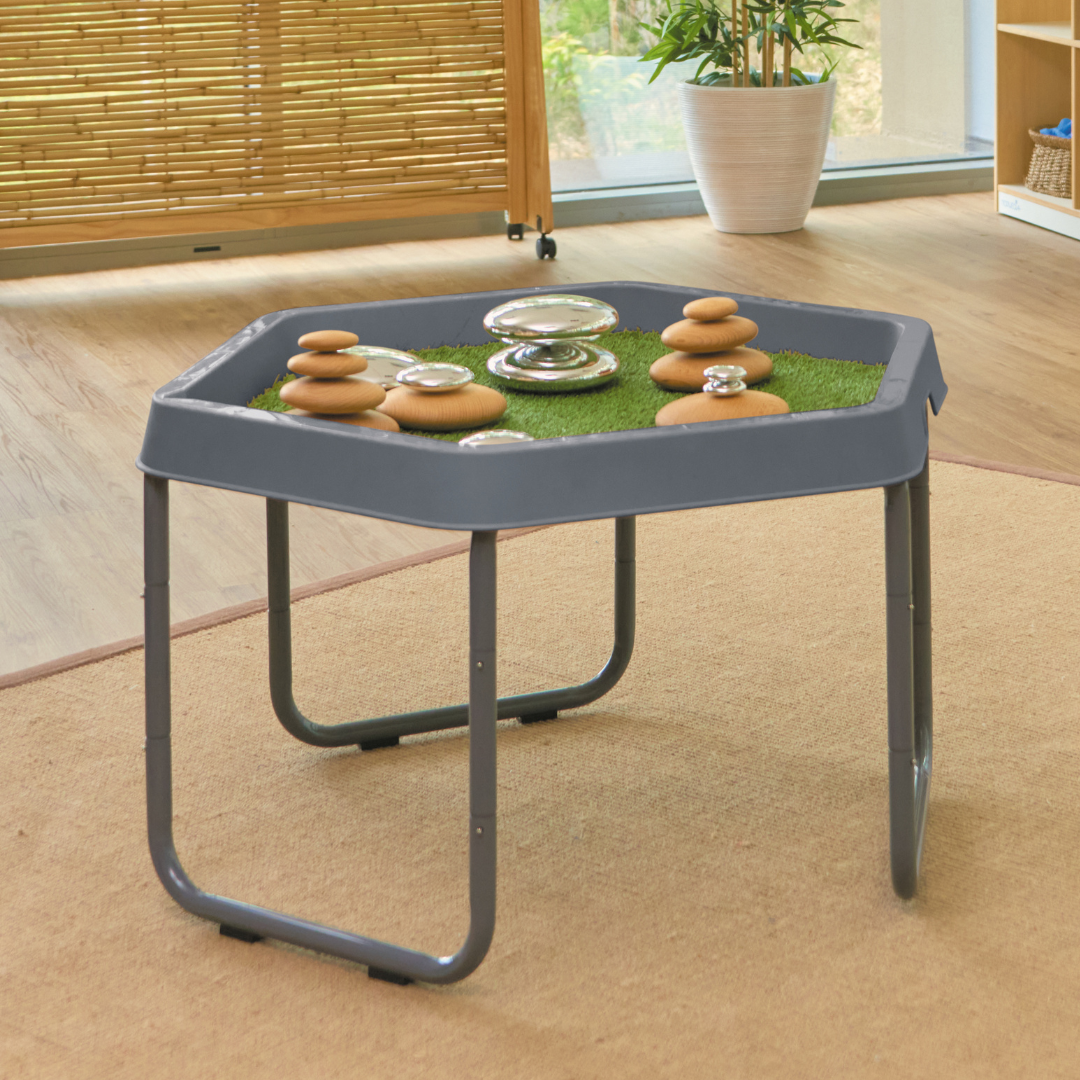 MTA Spaces - Hex Tray & Stand - Charcoal