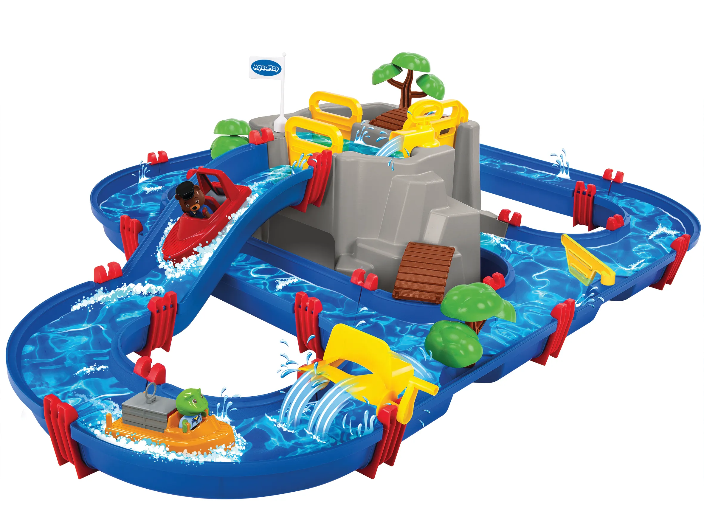 AquaPlay Mountain Lake 1542 水遊びセット 3-7歳 Aquaplay - Mountain Lake