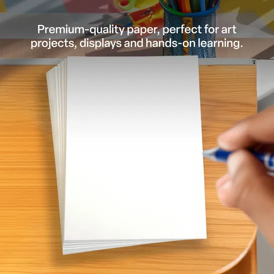 White Cover Paper A4 120gsm - Pack of 100