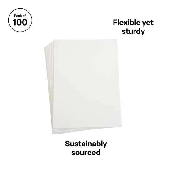 White Cover Paper A4 120gsm - Pack of 100