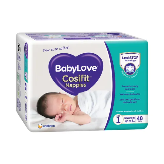 Baby love nappies discount