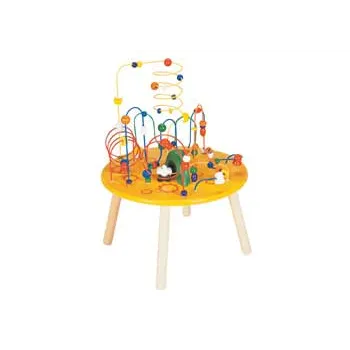 Wooden bead shop maze table