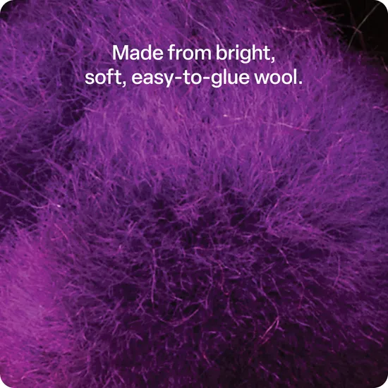 Creatistics Neon Pom Poms Assorted Sizes- Pack of 150