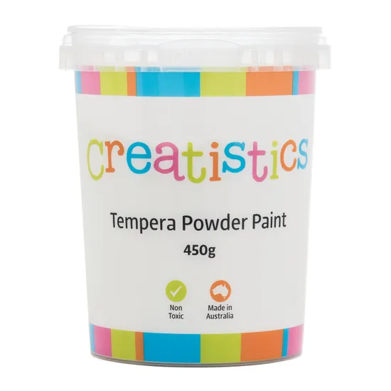 Creatistics Powder Paint - White 450g
