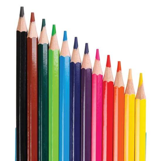 Creatistics Coloured Pencils - Pack of 12