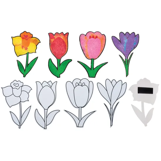 Sand Art Flowers - Pack of 20