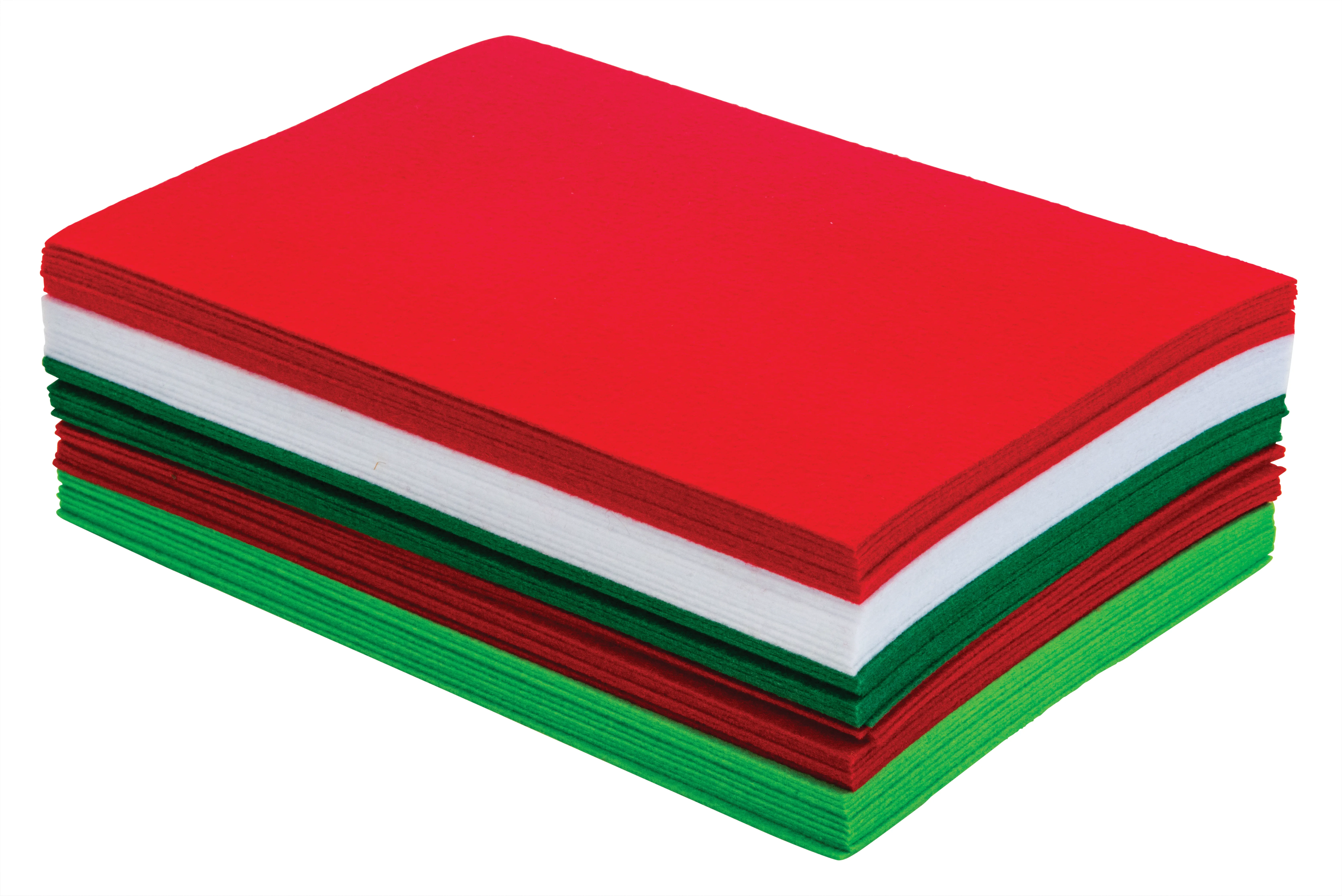 Creatistics Christmas Felt Sheets Pack of 50