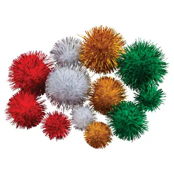 Glitter Poms, Specialty Materials