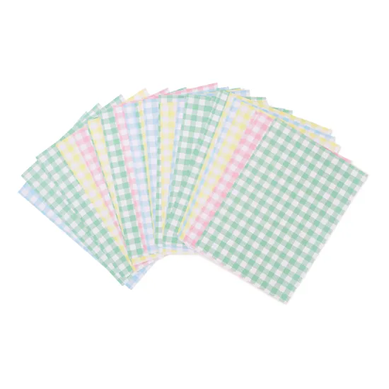 Creatistics Gingham Paper - Pack of 40