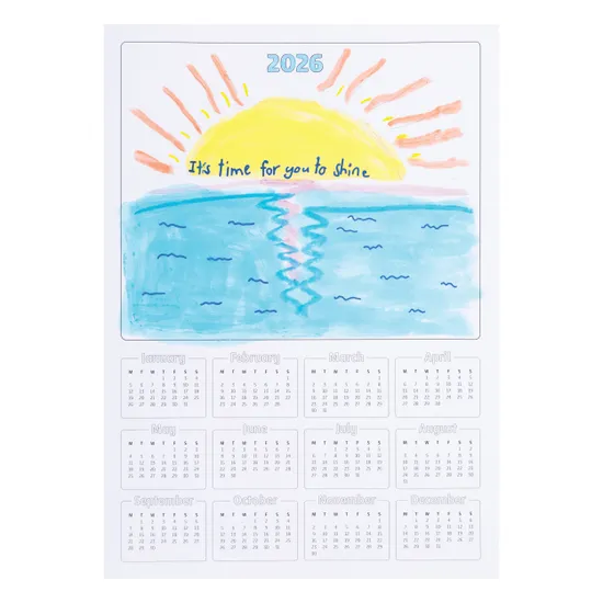 A4 Calendar Blanks 2026 Pack of 25 MTA Catalogue