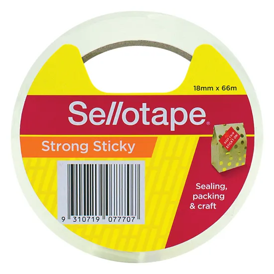 Sellotape Sticky Tape 18mm x 66m