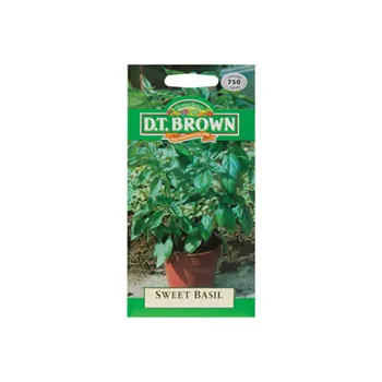 Sweet Basil Herb Seeds Pack of 750