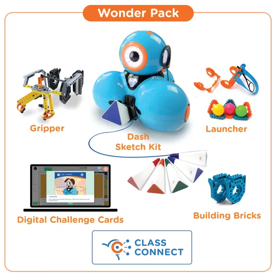 Wonder Workshop Dash and Dot deals Robot Set