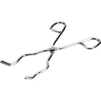 Supertek Scientific Crucible Tongs With stainless-steel bow; Length: 200mm