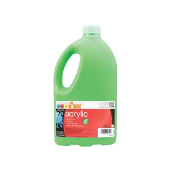 Super Tempera Paint - Fluorescent Green 2 Litre