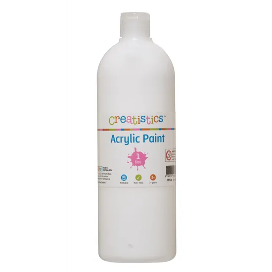Creatistics Acrylic Paint 1L - White