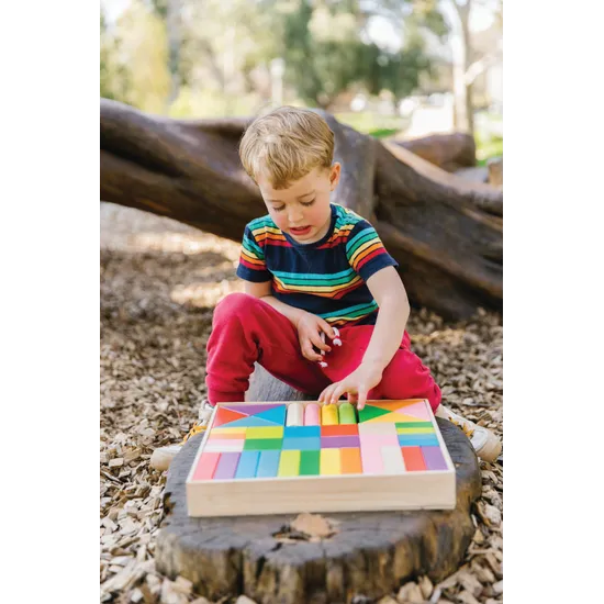 Colored Wood Blocks For Toddlers Hape Maple Wooden Building Blocks