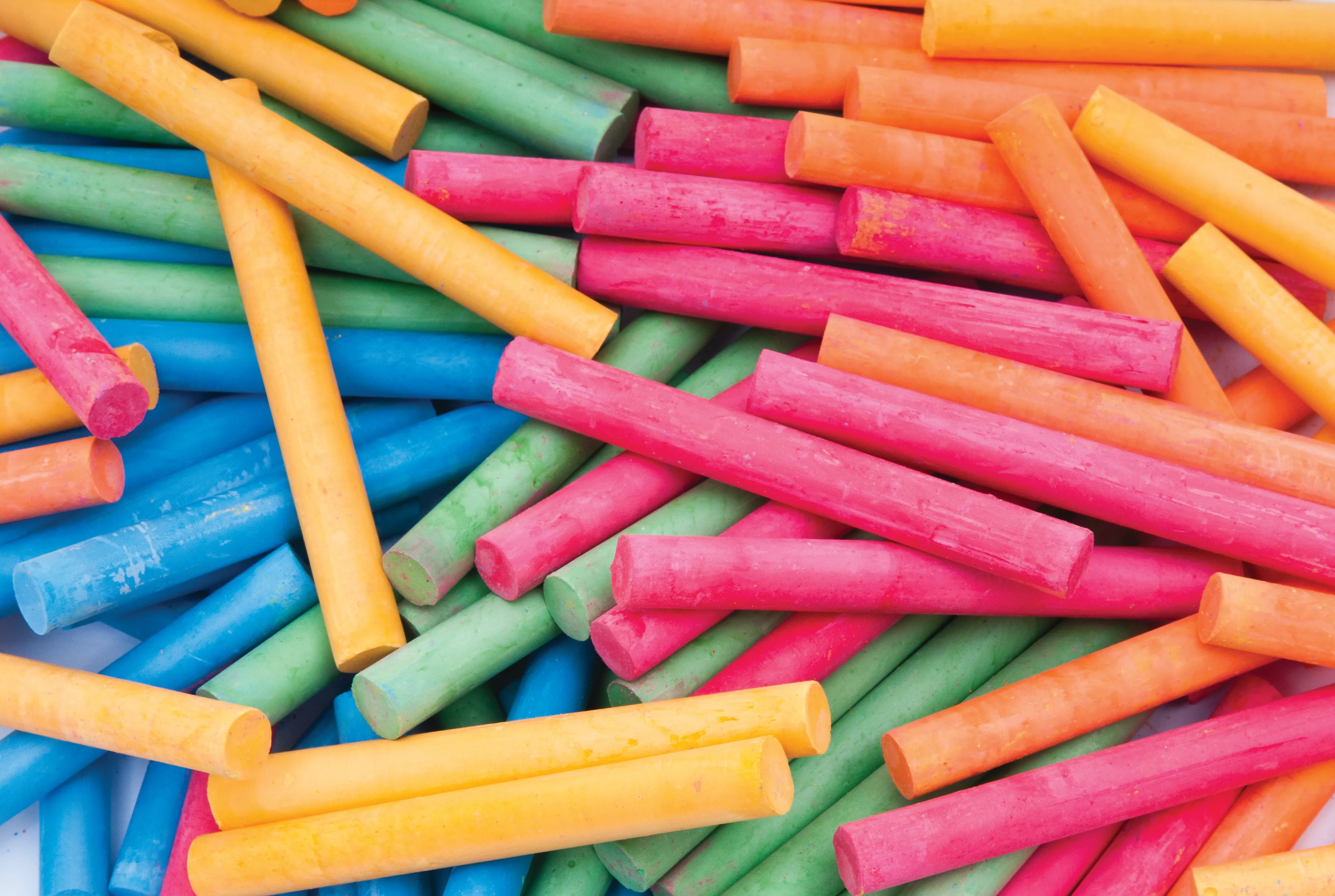 Coloured chalk hotsell