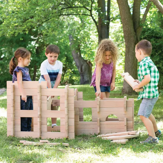 Large outdoor building sale blocks for kids