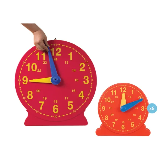 Clock Class Pack – 12 & 24 Hour Format, Small Set