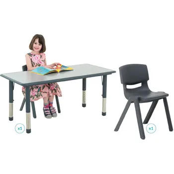 Desk and chair online for 7 year old