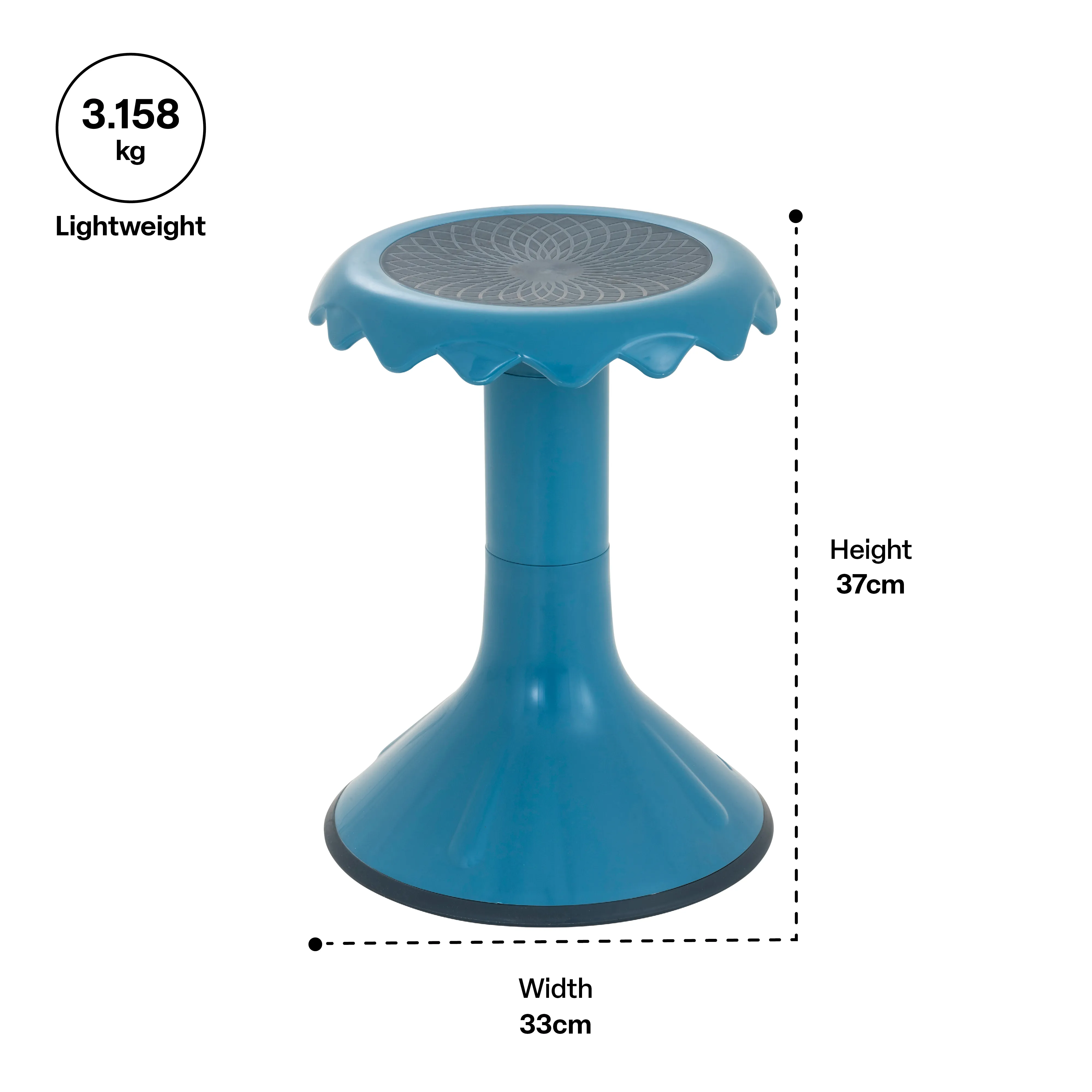 スツール industrial design)Bluelegs lifting stool Stools - Industrial Seat