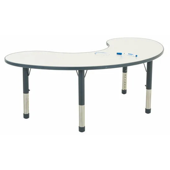 Ergerite Whiteboard Group Table - 38-60 high