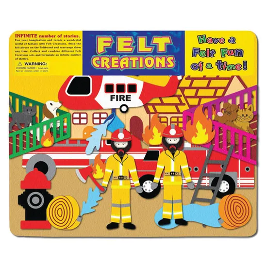 Felt Creations - Fire Engine. Felt Creations - Fire Engine.