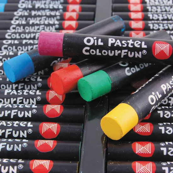 Micador Oil Pastels Large - Pack of 12