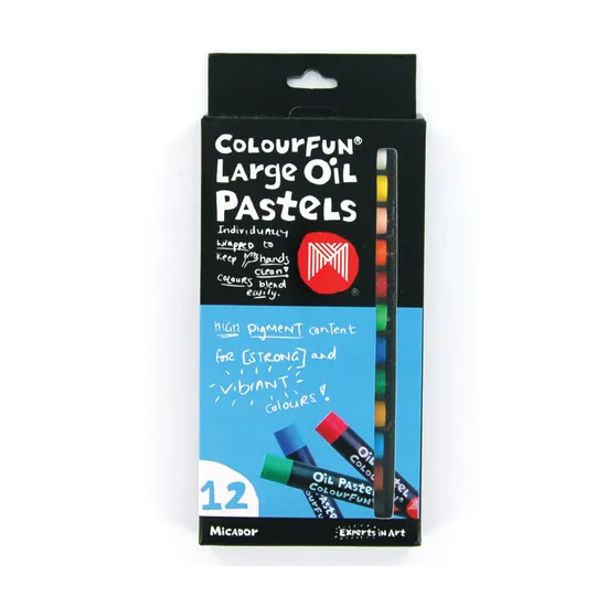 Oil Pastels Large - Pack of 12