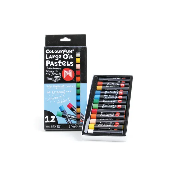 Oil Pastels Large - Pack of 12