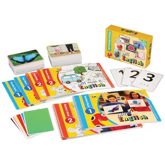 Jolly English Teacher’s Kit w/o Puppets Jolly English - unboxing the Teacher's Kit - YouTube