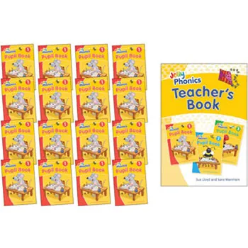 Jolly Phonics Pupil Book 1 Kit Precursive