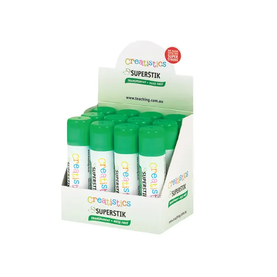 Creatistics Superstik Glue Stick 35G - Pack of 12