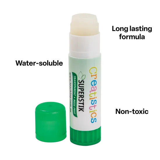Creatistics Superstik Glue Stick 35G - Pack of 12