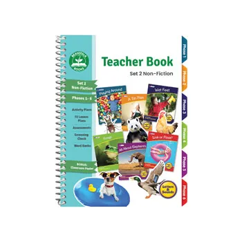 Decodable Readers Set 2 Non-Fiction - Teacher Book