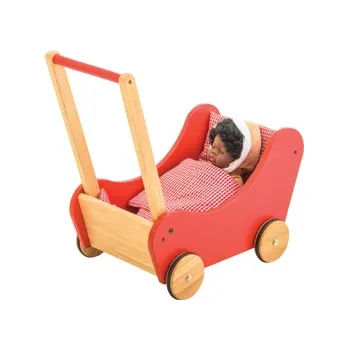 Wooden doll deals buggy