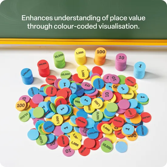 Place Value Discs - Set of 280