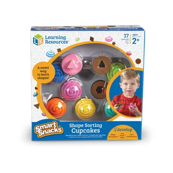 Learning resources shape sorting cupcakes discount