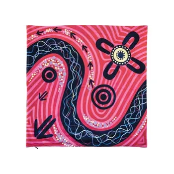Billyara - Country & Animal Tracks Cushion Cover