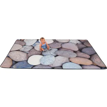 Pebbles Soft Memory Foam Carpet - 140x220cm