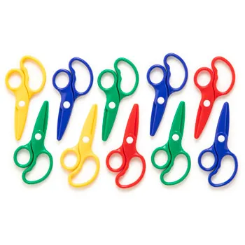 Dough Scissors - Set of 10 at Lakeshore Learning