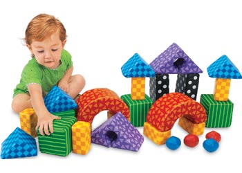 Soft and Safe Building Blocks Set of 26