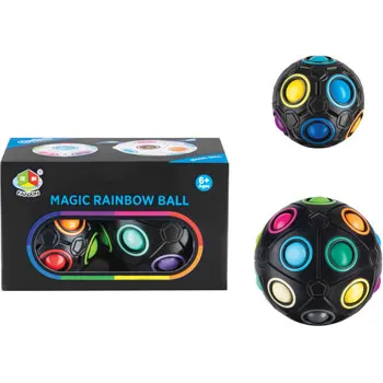 Rainbow Plastic Balls With Holes