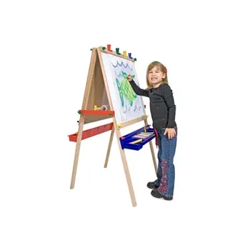 Melissa & Doug - Deluxe Wooden Standing Art Easel