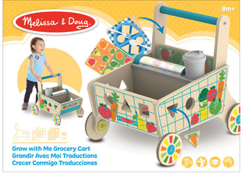 Melissa & doug grocery shopping cart deals