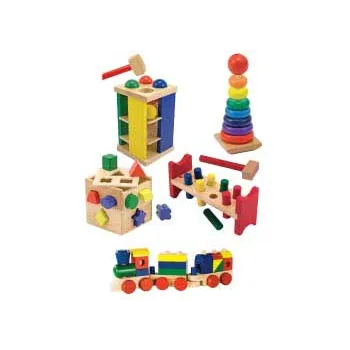 Stack, Sort & Pound Wooden Toy Collection- Melissa and Doug