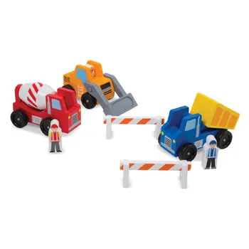 Melissa and doug construction site vehicles online