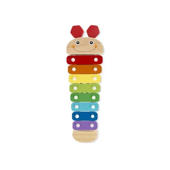 Melissa and doug caterpillar best sale xylophone songs