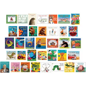 36 Lot Children's Picture Books: Popular Titles & Authors